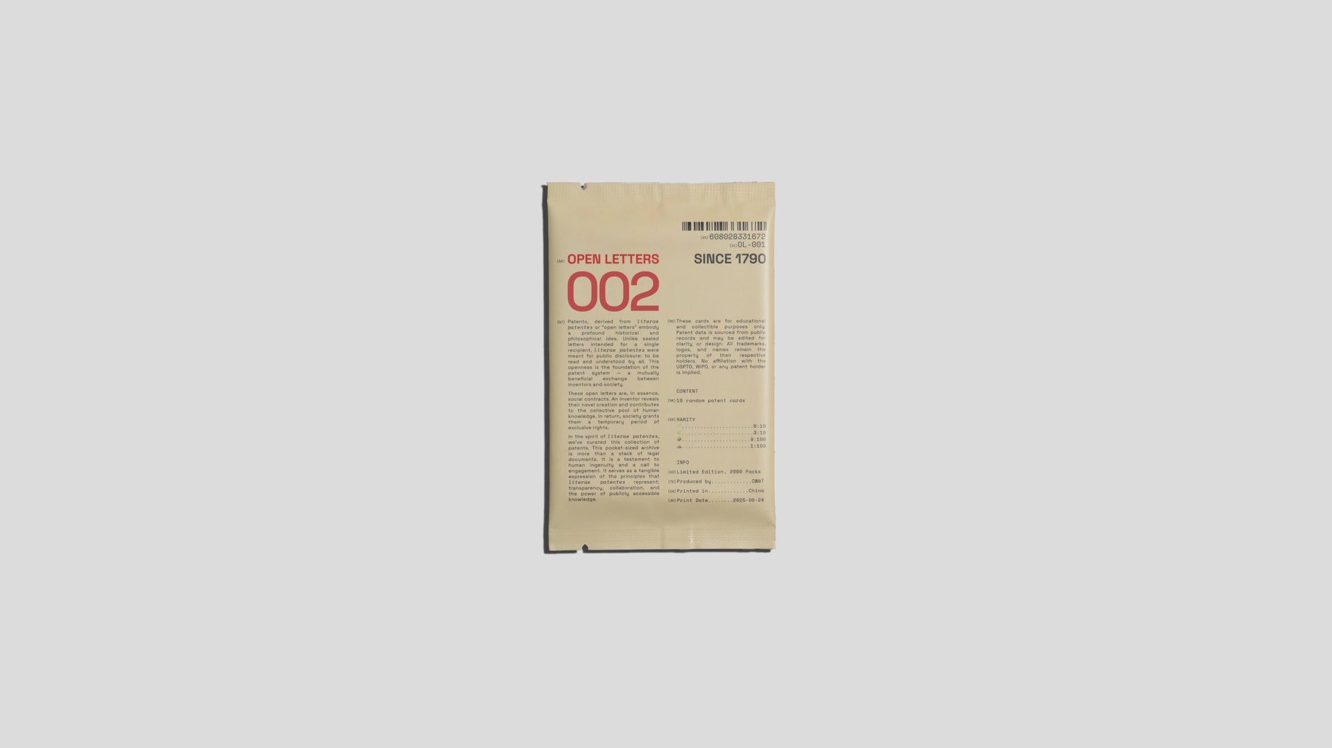 Open Letters – CW&T