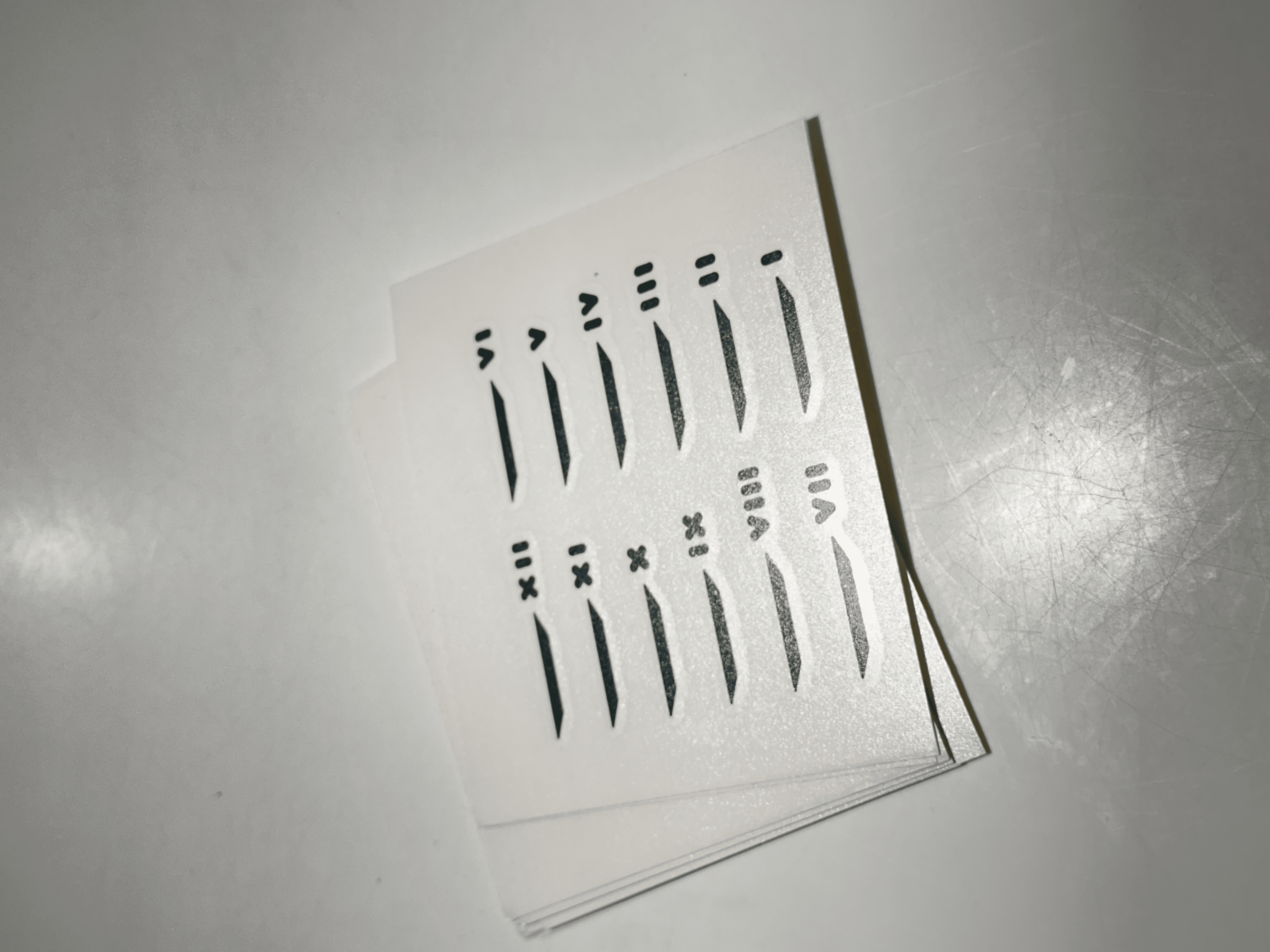 Sun Dial Stickers