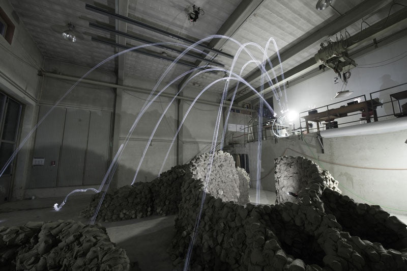 Remote Material Deposition