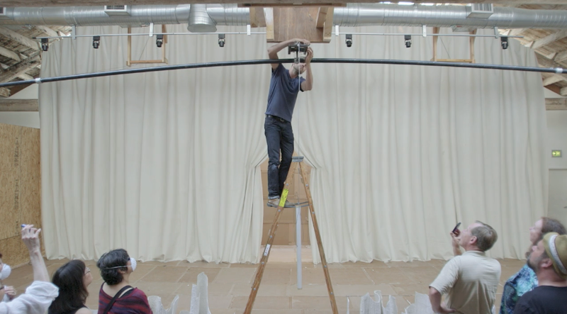 Cascade: A Momentary Event With A Sculpture