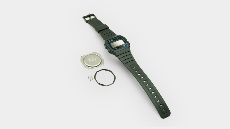 Casio F-91W Carcass