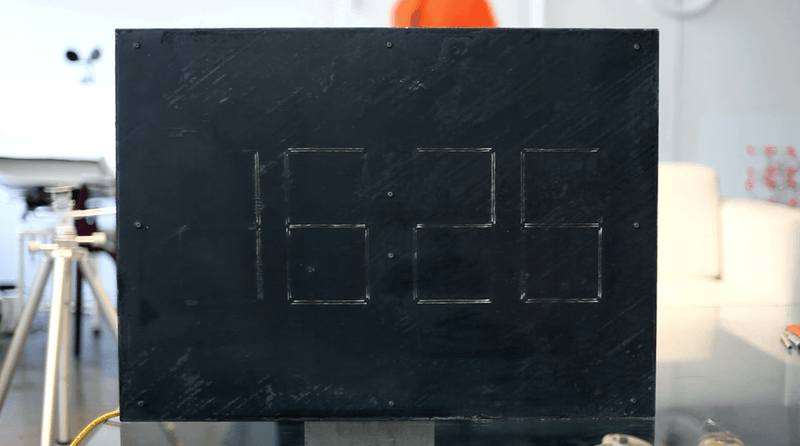 Thermochromic Clock